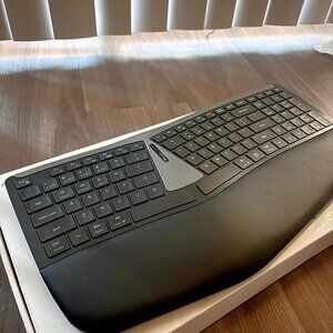 Nulea RT07B Ergonomic Wireless Split Keyboard Bluetooth USB-C Rechargeable
